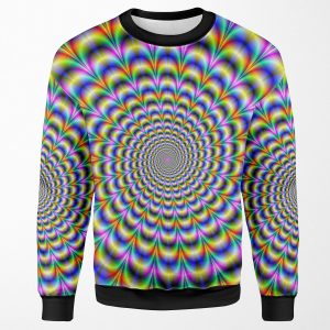 Psychedelic Swirl All-over-print Unisex Sweatshirt