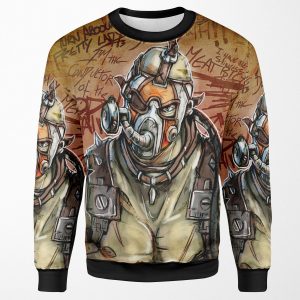 Psycho All-over-print Unisex Sweatshirt