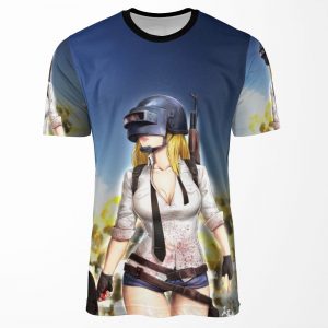 Pubg Girl All-over-print T-shirt