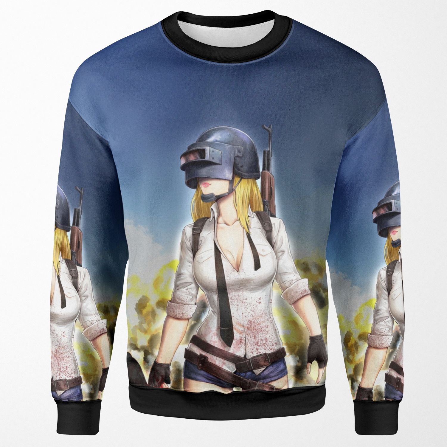 Pubg Girl All-over-print Unisex Sweatshirt
