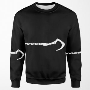 Pudge Hook All-over-print Unisex Sweatshirt