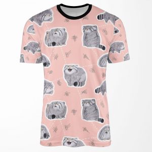 Pudgy Pallas And 39%3B Cats All-over-print T-shirt