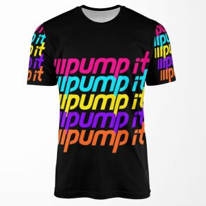 Pump It All-over-print T-shirt