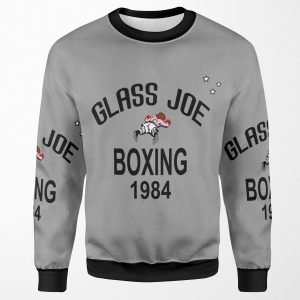 Punch Out Glass Joe Boxing All-over-print Unisex Sweatshirt