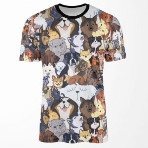 Pupper Party All-over-print T-shirt