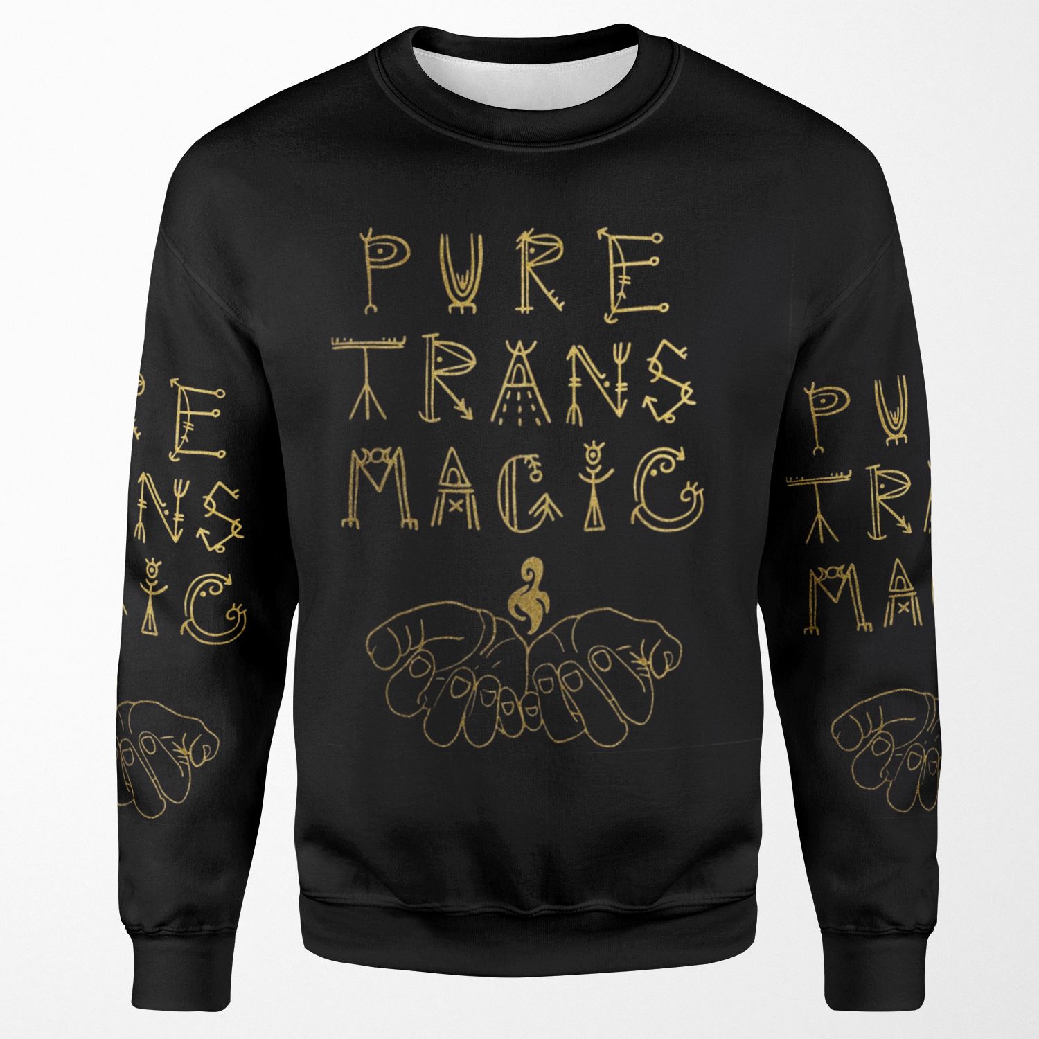 Pure Trans Magic All-over-print Unisex Sweatshirt