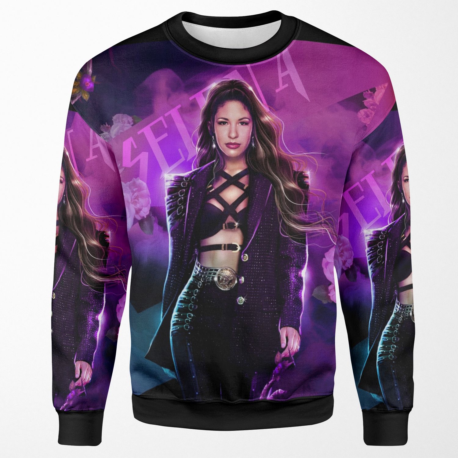 Purple All-over-print Unisex Sweatshirt