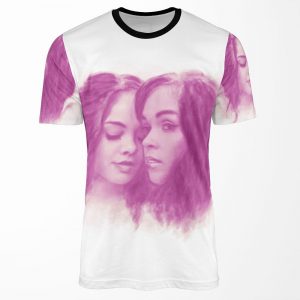 Pynk Janelle Mon%C3%A1E Tessa Thompson All-over-print T-shirt