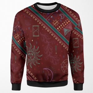 Pyramid All-over-print Unisex Sweatshirt