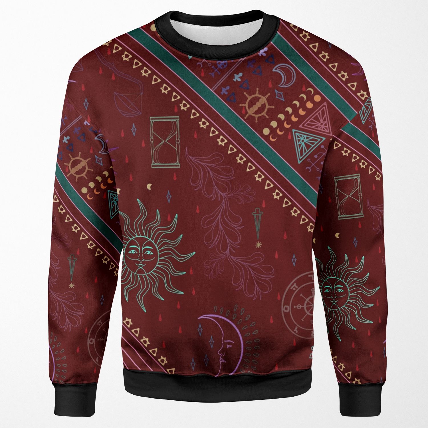 Pyramid All-over-print Unisex Sweatshirt