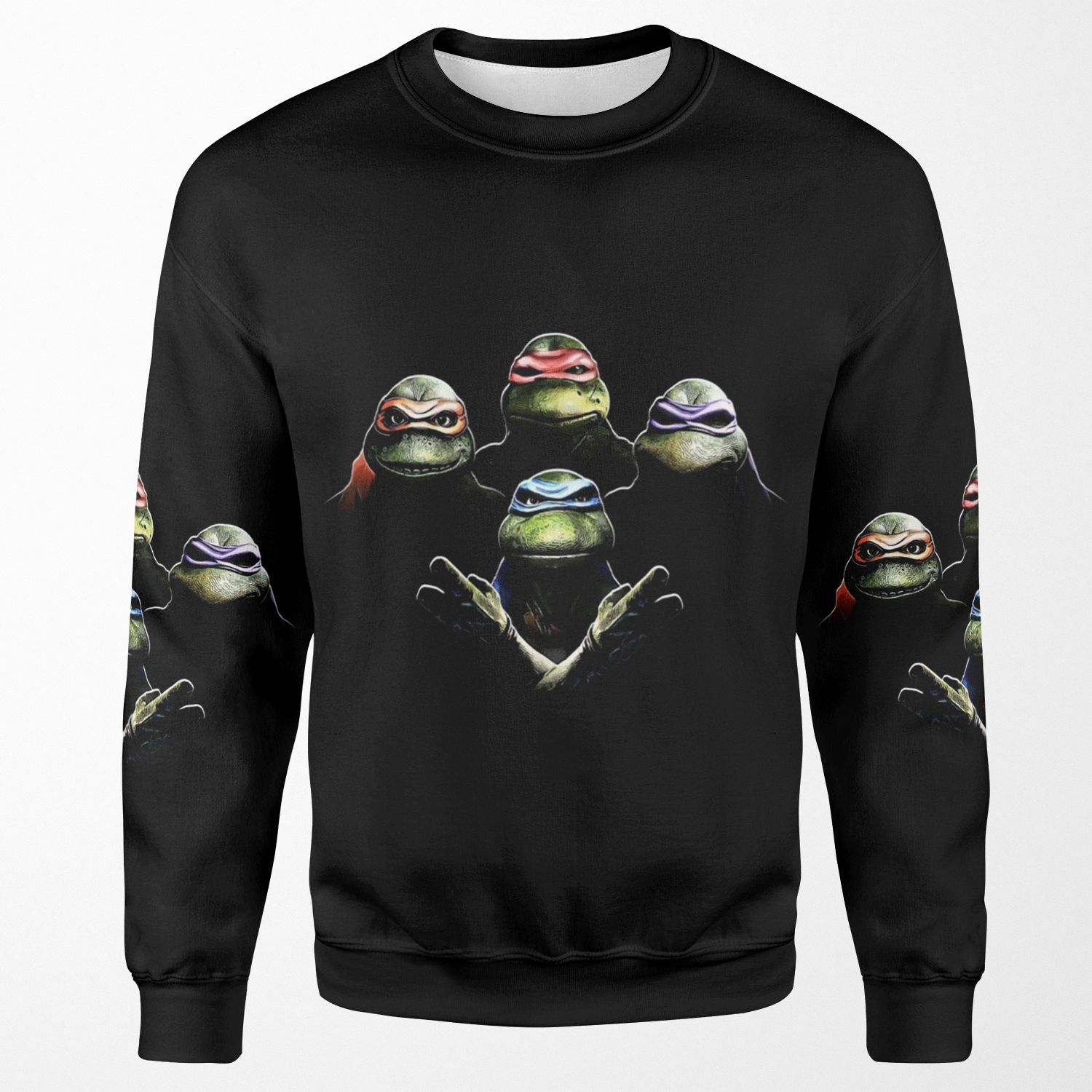 Queen Ninja Turtles All-over-print Unisex Sweatshirt