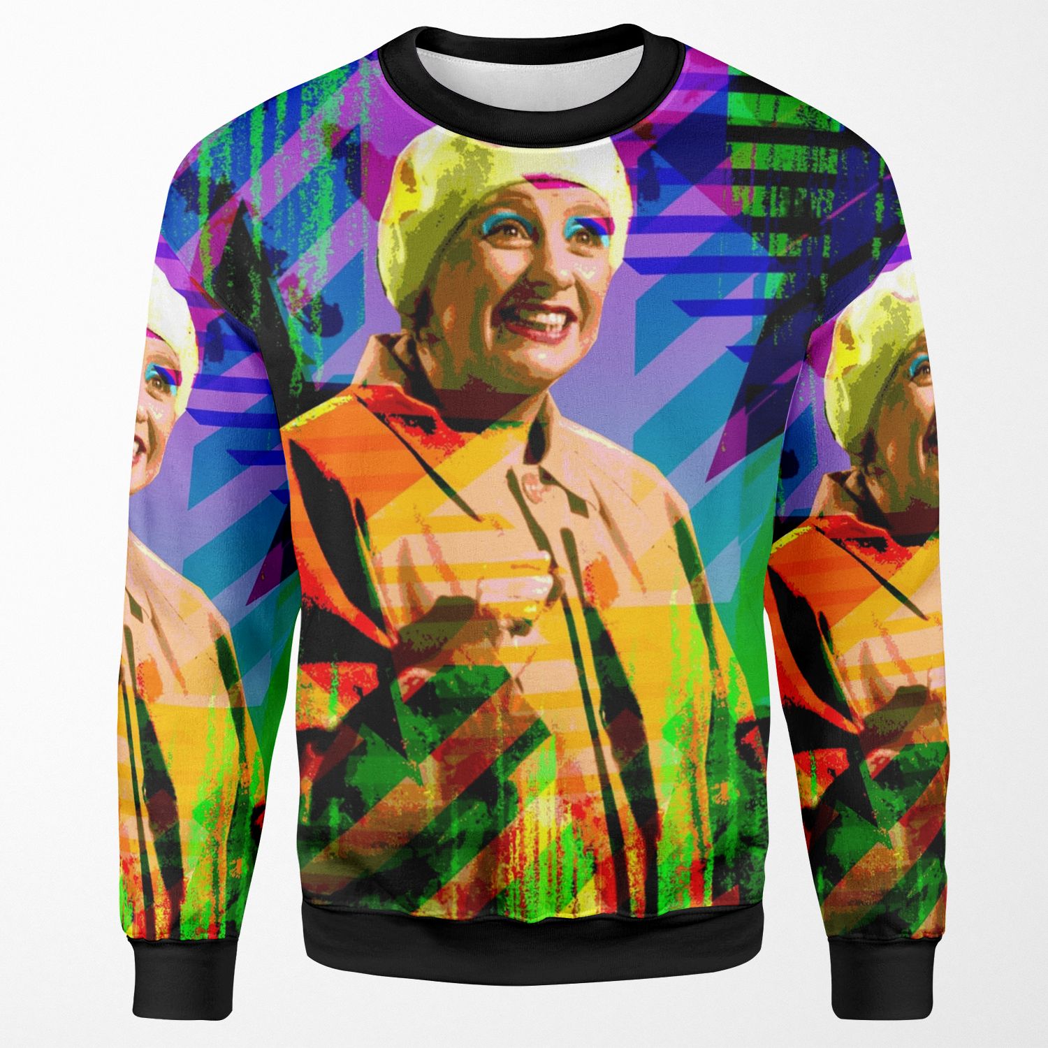 Queen Of Comedy All-over-print Unisex Sweatshirt