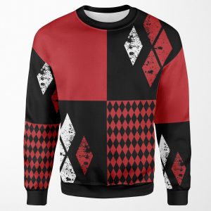 Quinn Diamonds All-over-print Unisex Sweatshirt