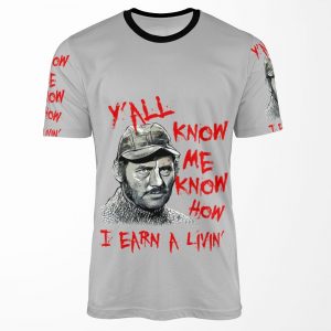 Quint Jaws All-over-print T-shirt