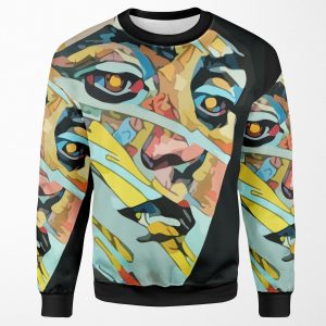 Rachel Understands Swipes All-over-print Unisex Sweatshirt