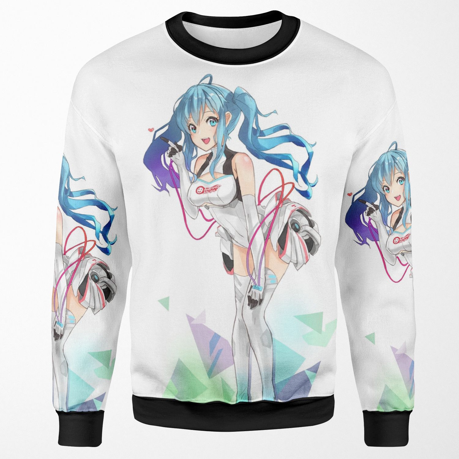 Racing Miku All-over-print Unisex Sweatshirt