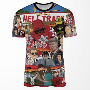 Rad Poster Bmx Tribute Full Color All Cast All-over-print T-shirt