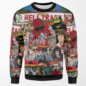 Rad Poster Bmx Tribute Full Color All Cast All-over-print Unisex Sweatshirt