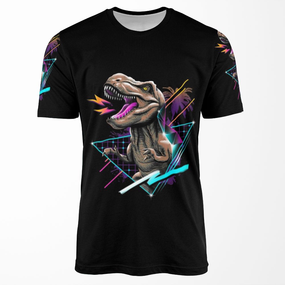 Rad T Rex All-over-print T-shirt