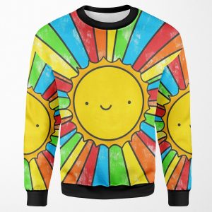 Radiate Positivity All-over-print Unisex Sweatshirt
