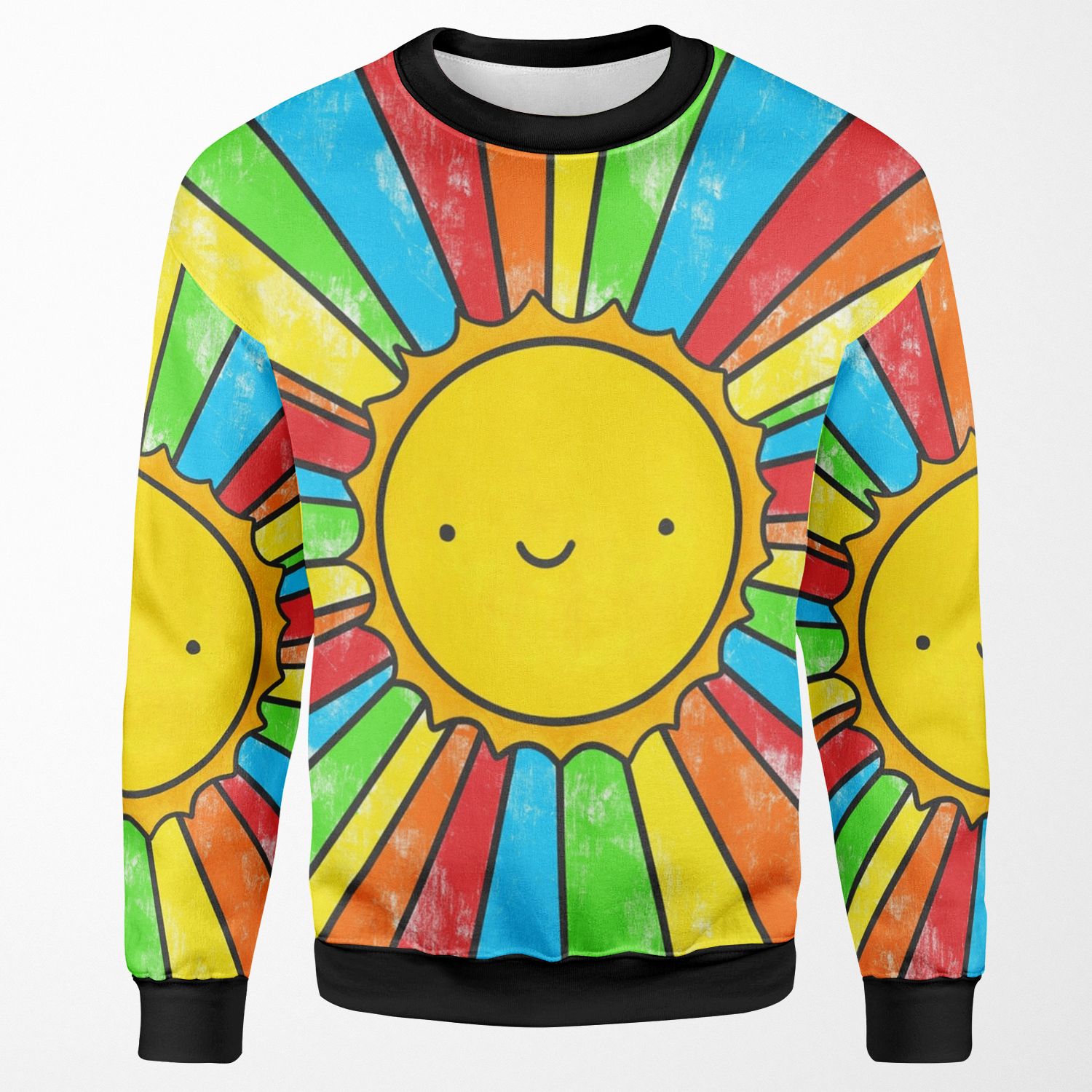 Radiate Positivity All-over-print Unisex Sweatshirt