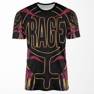 Rage Lillies All-over-print T-shirt