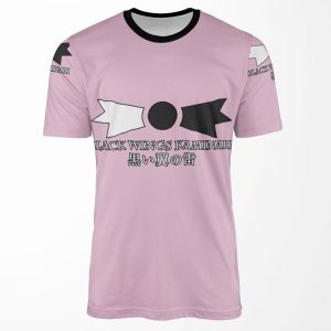 Rain Black Wings Kaminari All-over-print T-shirt