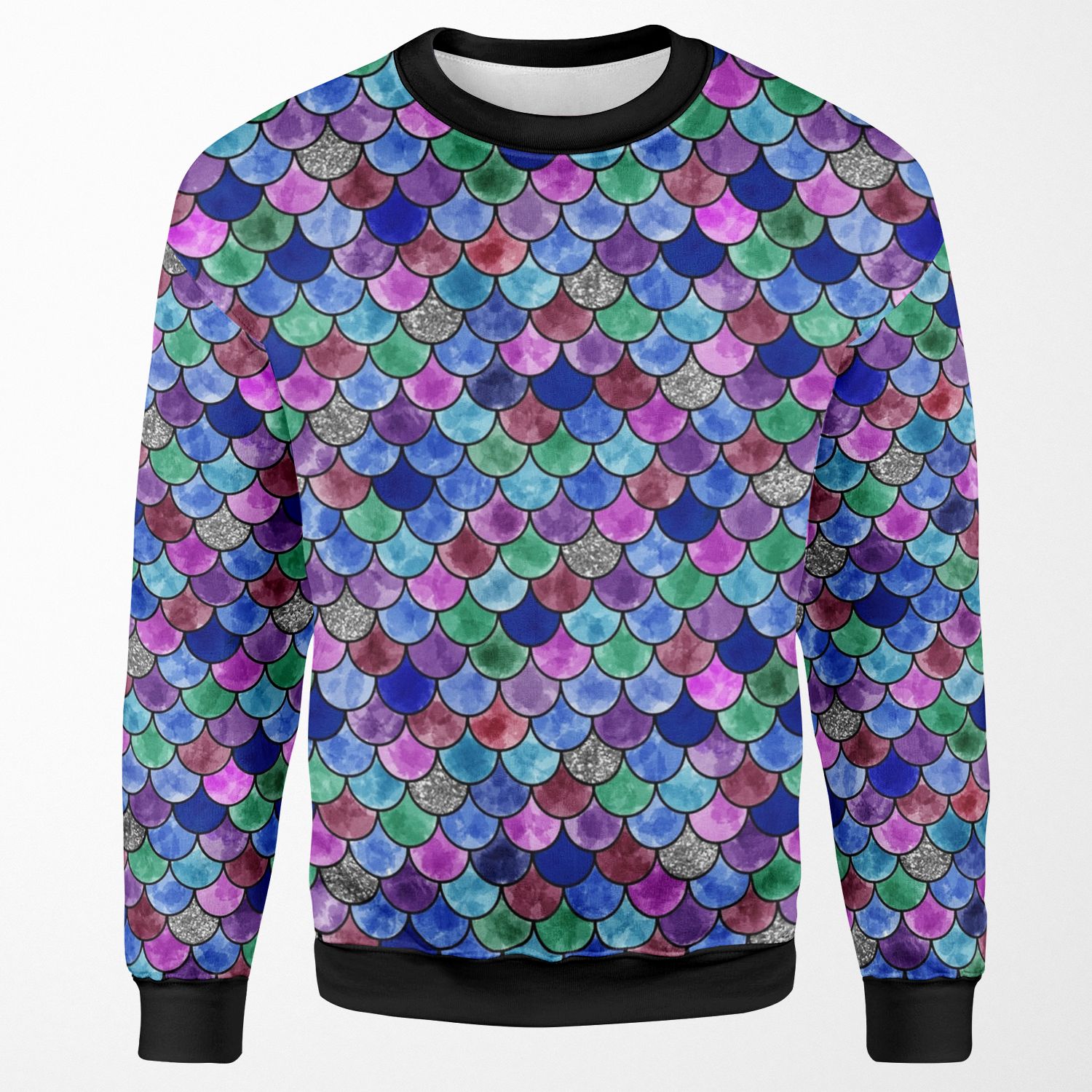 Rainbow Fish All-over-print Unisex Sweatshirt