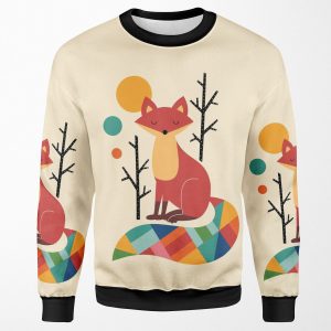 Rainbow Fox All-over-print Unisex Sweatshirt