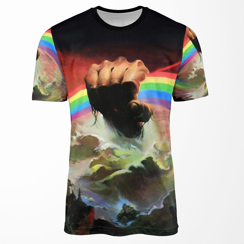 Rainbow Rising Classic Perfection All-over-print T-shirt