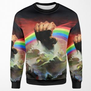 Rainbow Rising Classic Perfection All-over-print Unisex Sweatshirt