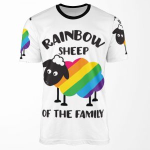 Rainbow Sheep Of The Family Lgbt Pride All-over-print T-shirt