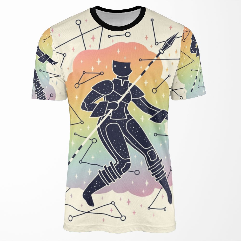 Rainbow Warrior All-over-print T-shirt