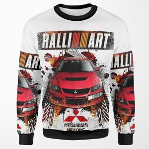 Ralliart Evo Ix Design All-over-print Unisex Sweatshirt