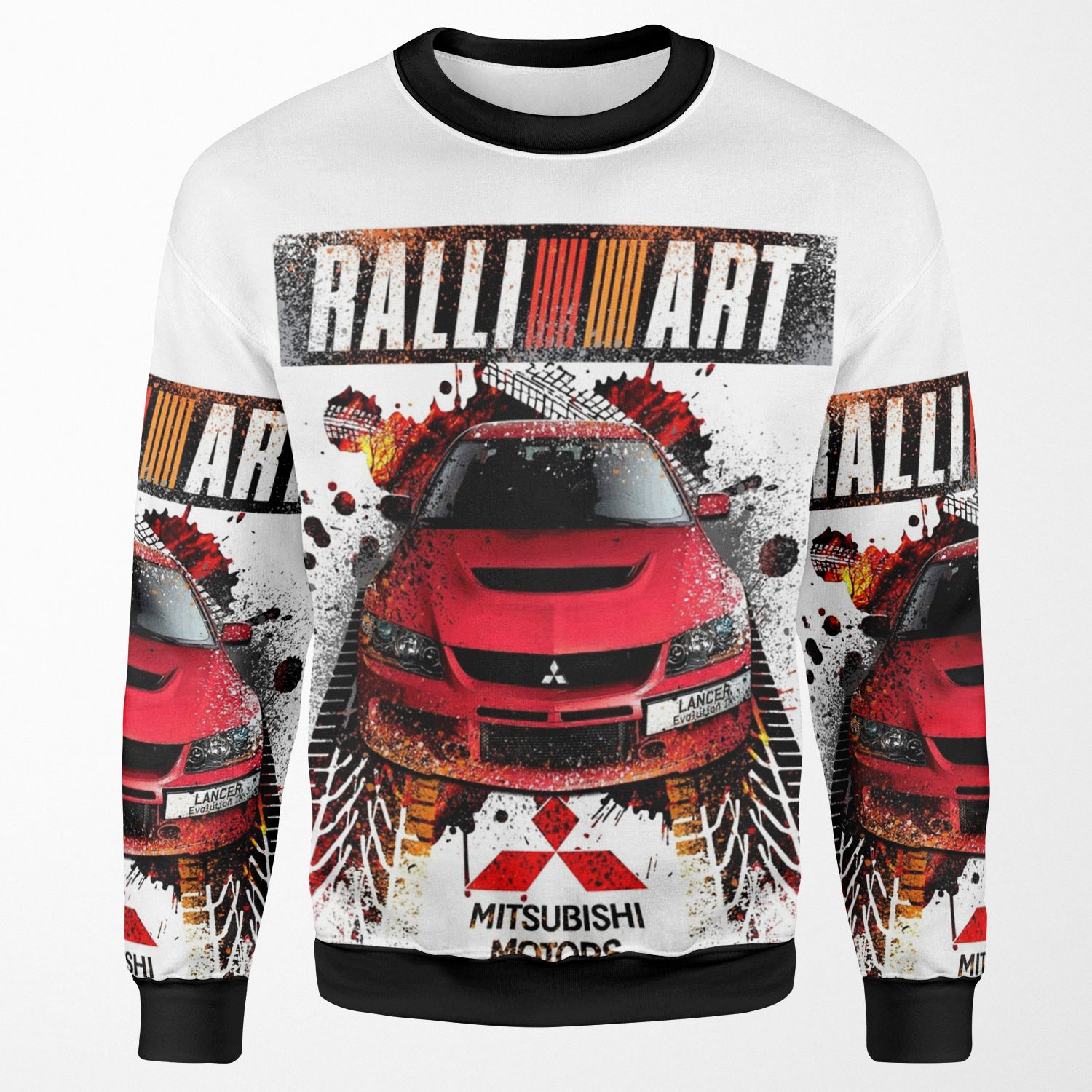 Ralliart Evo Ix Design All-over-print Unisex Sweatshirt