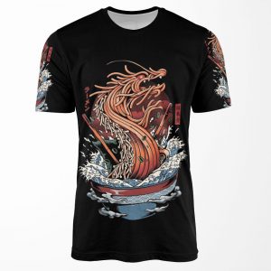 Ramen Dragon All-over-print T-shirt