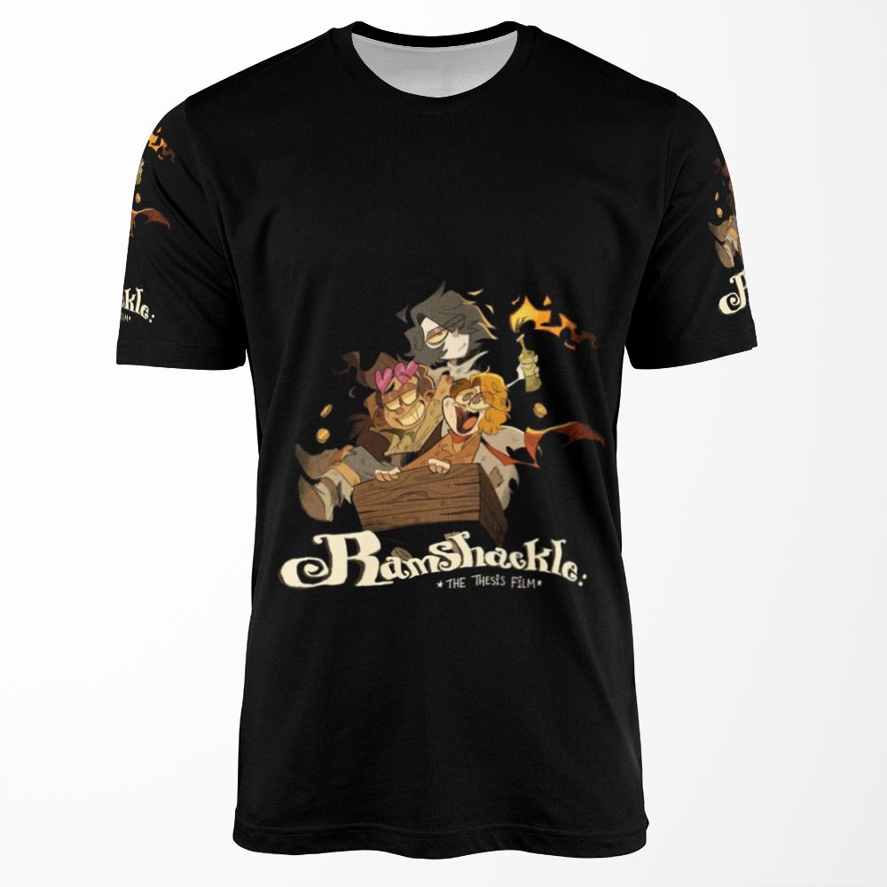 Ramshackle The Thesis Film Shirt Black All-over-print T-shirt