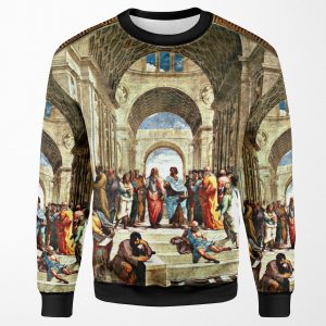 Raphael School Of Athens 1511 All-over-print Unisex Sweatshirt