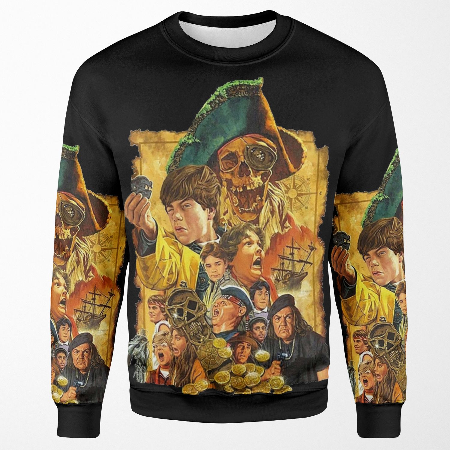 Rare The Goonies Artwork Poster All-over-print Unisex Sweatshirt