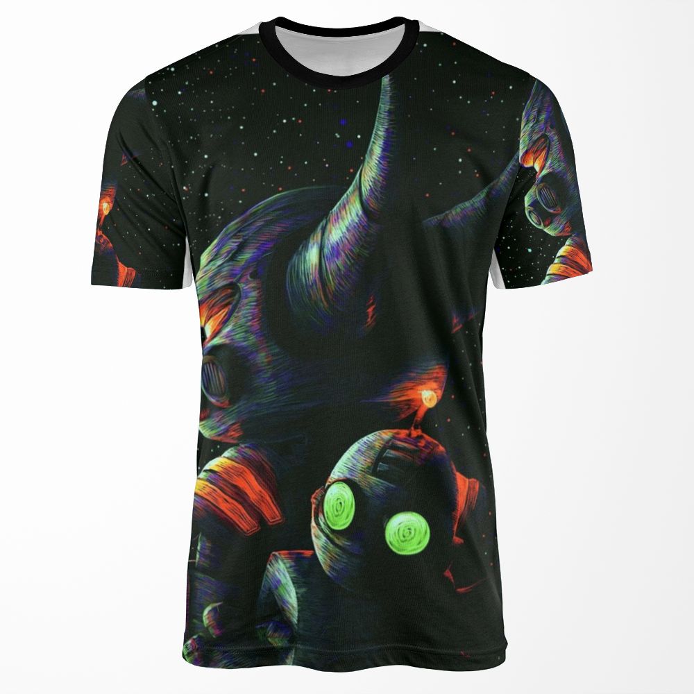 Ratchet And Clank Ratchet And Clank 2 Art Space All-over-print T-shirt