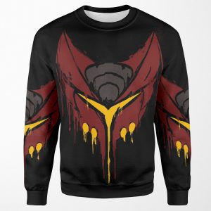 Ratchet Deadlocked Red Orange Stencil All-over-print Unisex Sweatshirt