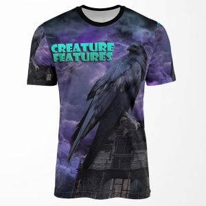 Raven House All-over-print T-shirt
