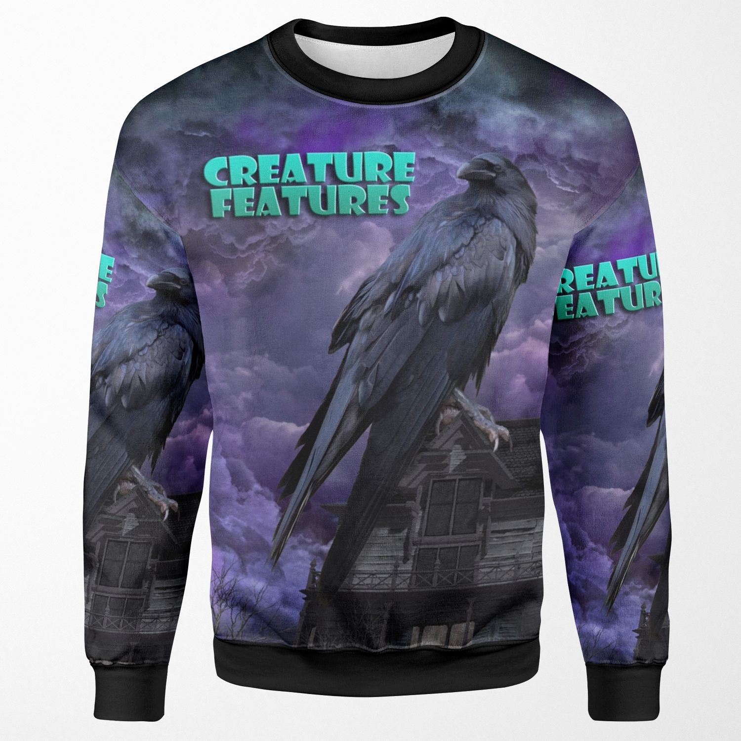 Raven House All-over-print Unisex Sweatshirt