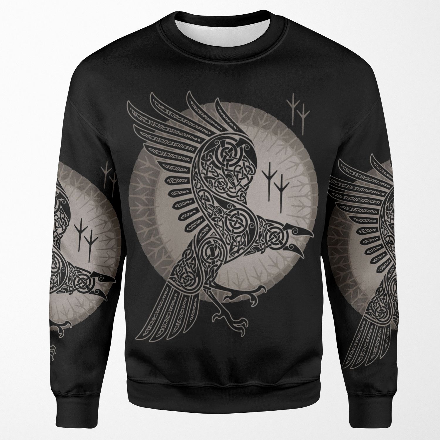 Raven All-over-print Unisex Sweatshirt