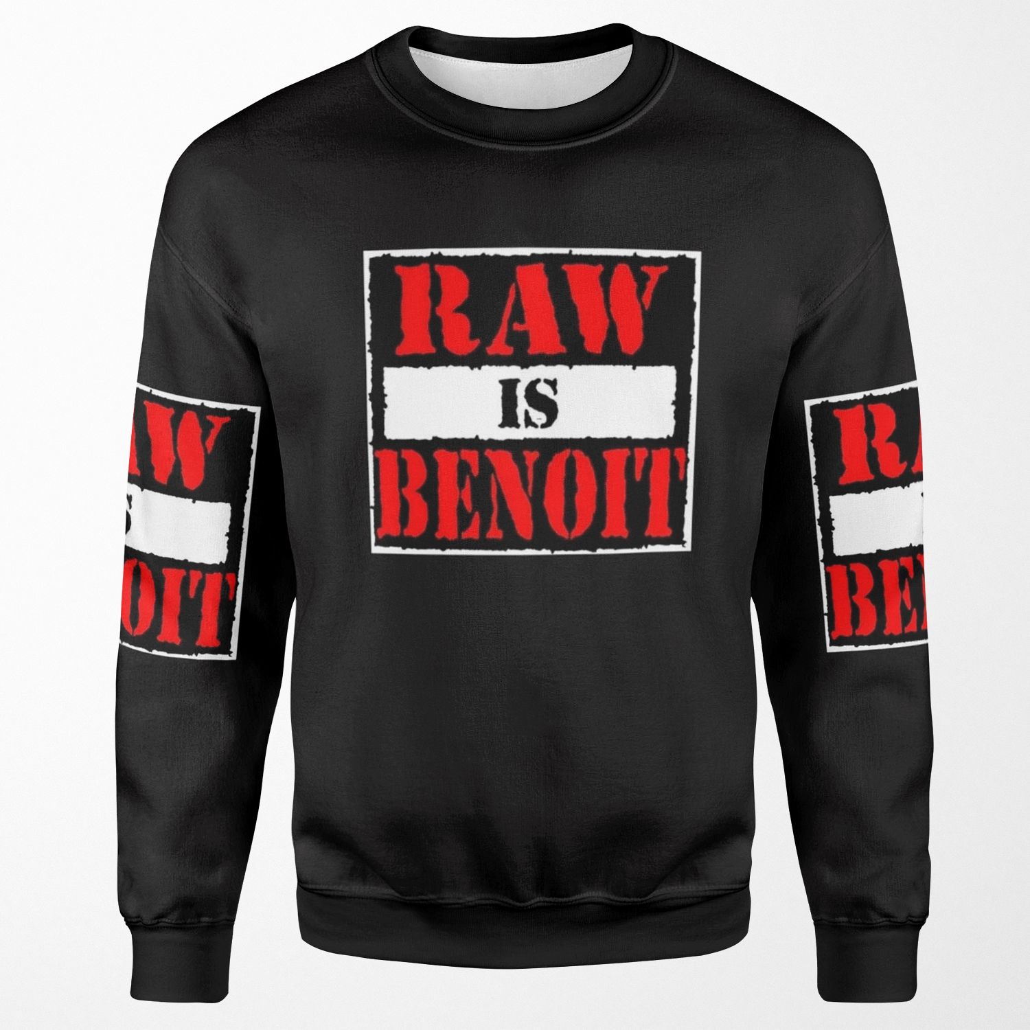 Raw Is Benoit All-over-print Unisex Sweatshirt