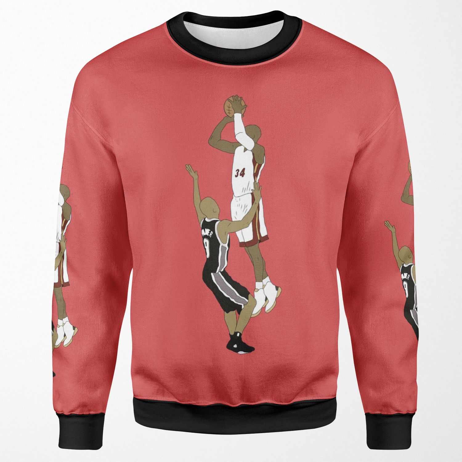 Ray Allen Clutch Shot All-over-print Unisex Sweatshirt