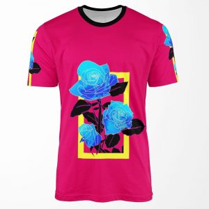 Ray S Roses All-over-print T-shirt