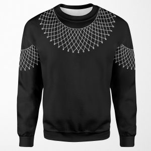 Rbg Collar All-over-print Unisex Sweatshirt