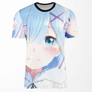 Re Zero Rem All-over-print T-shirt