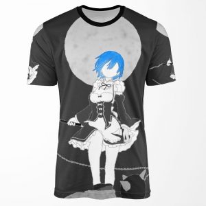 Re Zero Rem Moonlight All-over-print T-shirt